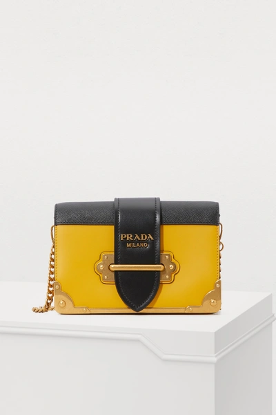 Shop Prada Cahier Crossbody Bag