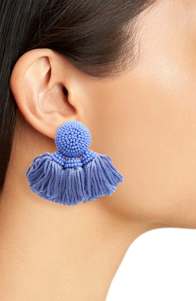 Shop Sachin & Babi Noir Mini Cha Cha Drop Earrings In Cornflower