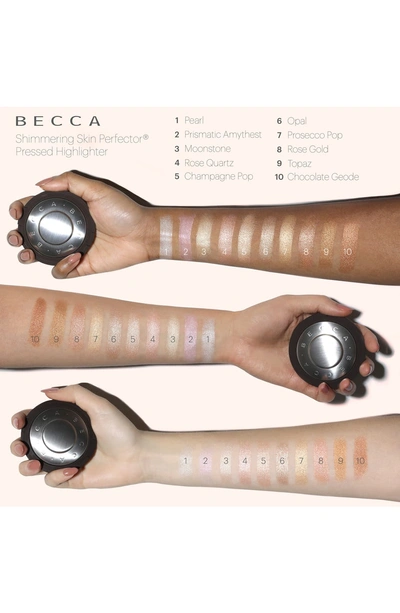 Shop Becca Cosmetics Becca Shimmering Skin Perfector Pressed Highlighter In Opal / Mini