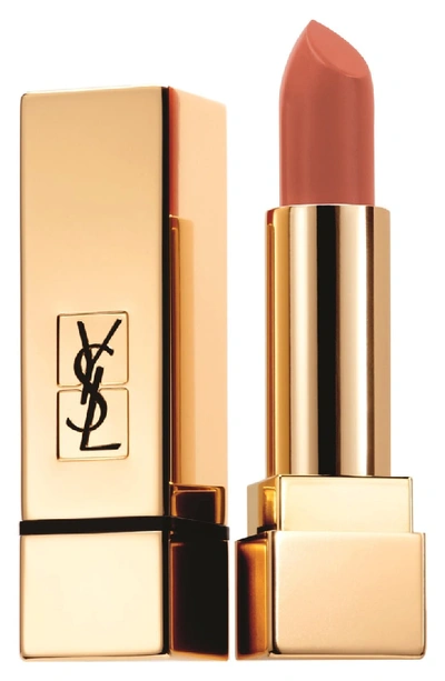 Shop Saint Laurent Rouge Pur Couture Matte Lipstick In 218 Coral Remix