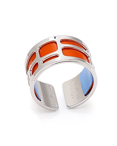 Shop Les Georgettes Labyrinth Ring In Silver/multi