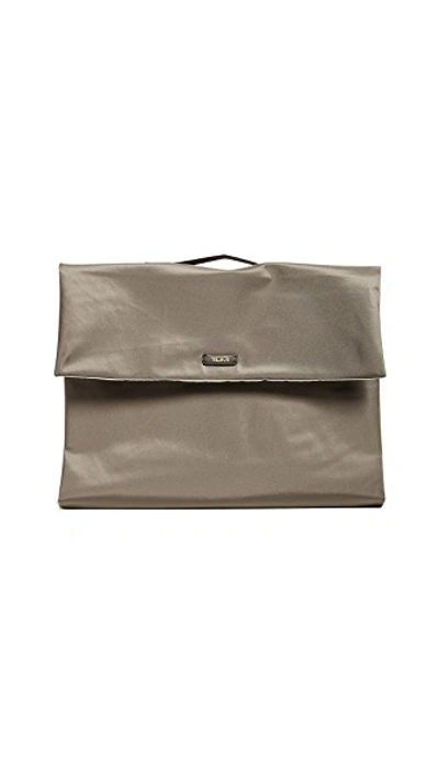 Shop Tumi Medium Flat Folding Pack In Mink