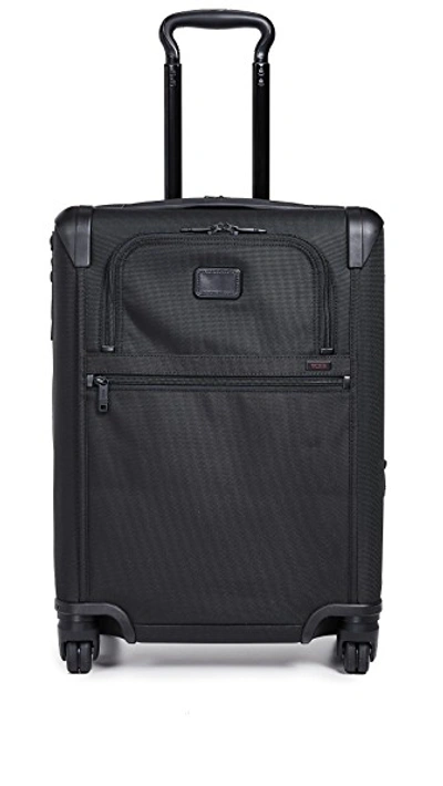 Shop Tumi Alpha 2 Continental Carry On Suitcase In Black