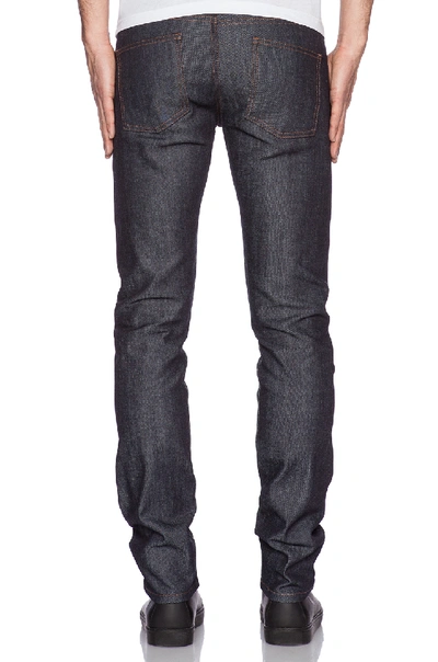 Shop Naked And Famous Super Skinny Guy 12.5 oz Stretch Selvedge In Indigo
