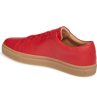Shop Greats Royale Sneaker In Red/ Gum Leather