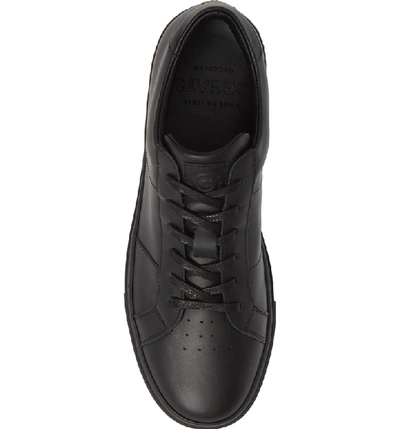 Shop Greats Royale Sneaker In Black/ Black Leather