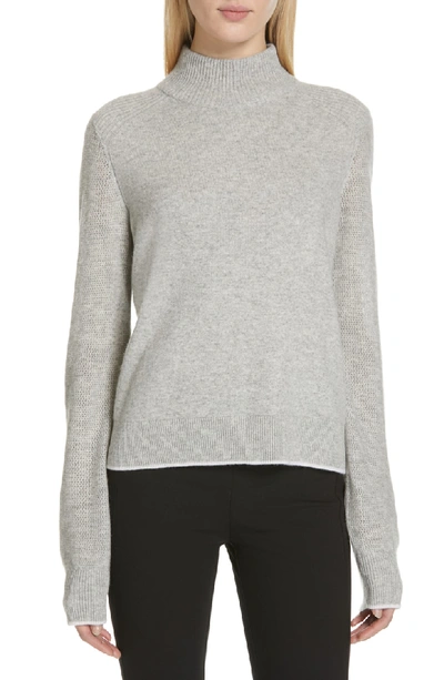 Shop Rag & Bone Yorke Cashmere Sweater In Light Grey