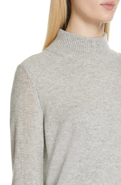 Shop Rag & Bone Yorke Cashmere Sweater In Light Grey