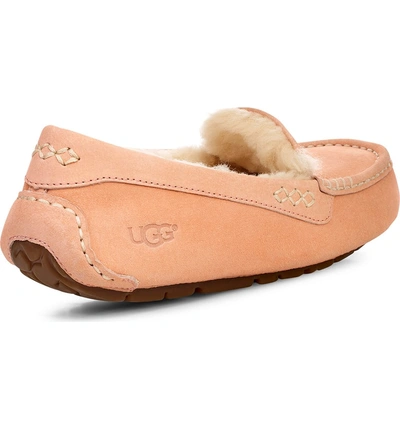 Shop Ugg Ansley Water Resistant Slipper In Sunset Suede