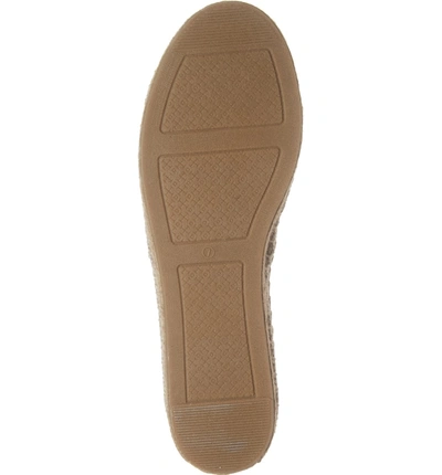 Shop Tory Burch Colorblock Espadrille Flat In Natural/ Tan