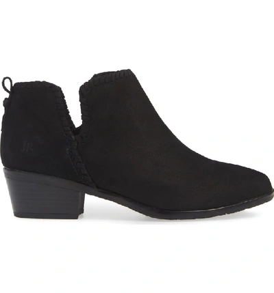 Shop Jack Rogers Layla Waterproof Bootie In Black Waterproof Nubuck