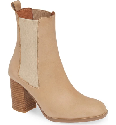 Shop Alias Mae Nyala Chelsea Bootie In Natural Leather