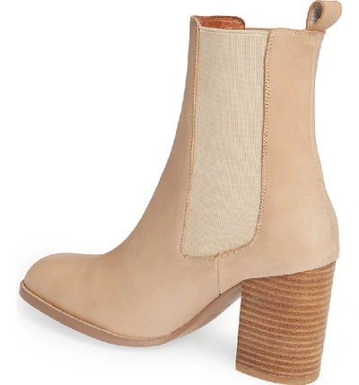Shop Alias Mae Nyala Chelsea Bootie In Natural Leather