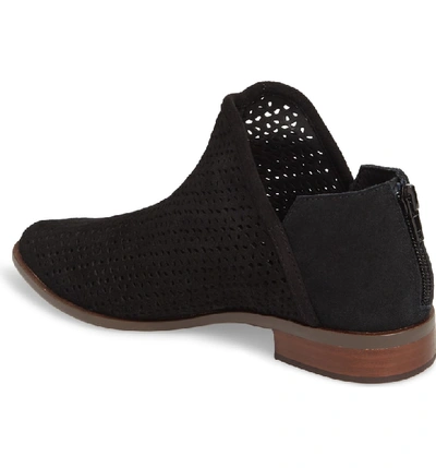 Shop Kelsi Dagger Brooklyn Alley Perforated Bootie In Black
