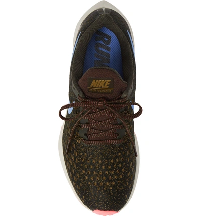 Shop Nike Air Zoom Pegasus 35 Running Shoe In Sequoia/ Royal Pulse-olive