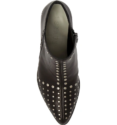 Shop 1.state Loka Studded Bootie In Black Leather