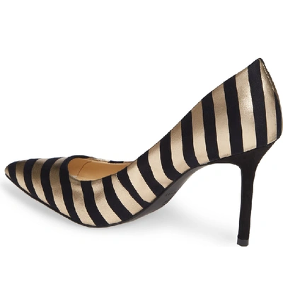 Shop Katy Perry The Sissy Pump In Black/ Black/ Gold