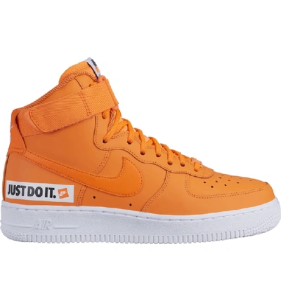 Shop Nike Air Force 1 High Lx High Top Sneaker In Orange