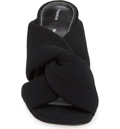 Shop Proenza Schouler Knotted Slide Sandal In Black
