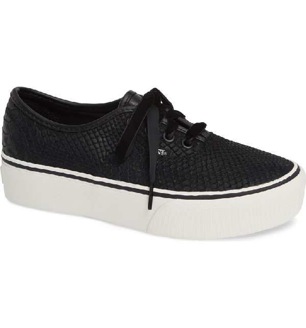 vans platform snake