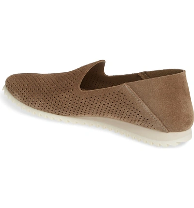 Shop Pedro Garcia Cristiane Loafer Flat In Bark Castoro