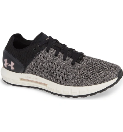 Shop Under Armour Hovr Sonic Nc Running Shoe In Black/ Ivory/ Flushed Pink