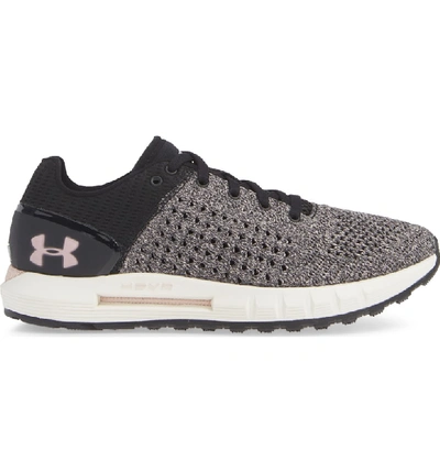 Shop Under Armour Hovr Sonic Nc Running Shoe In Black/ Ivory/ Flushed Pink