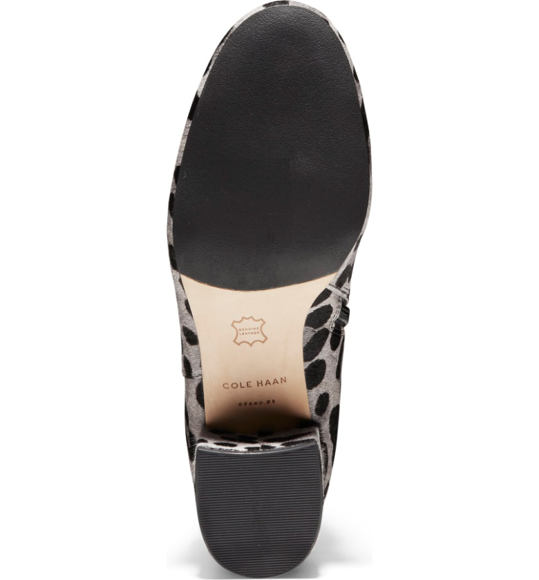 cole haan arden grand bootie leopard