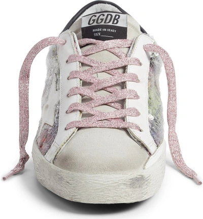 Shop Golden Goose Superstar Sneaker In Rainbow Glitter