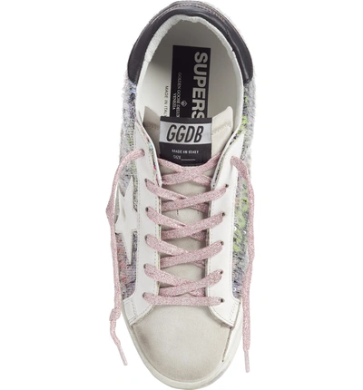 Shop Golden Goose Superstar Sneaker In Rainbow Glitter