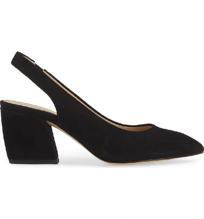 Shop Botkier Shayla Slingback Pump In Black Suede