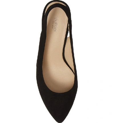 Shop Botkier Shayla Slingback Pump In Black Suede