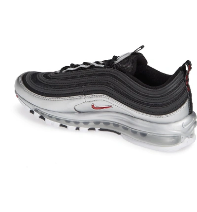 Shop Nike Air Max 97 Qs Sneaker In Black/ Varsity Red/ Silver