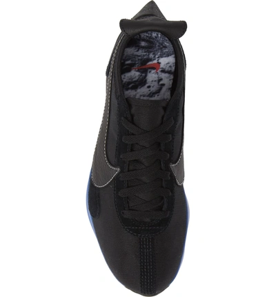Shop Nike Moon Racer Qs Sneaker In Black/ White/ Racer Blue