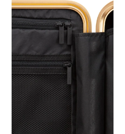 Shop Calpak X Jen Atkin 22-inch Carry-on Suitcase - Metallic In Gold