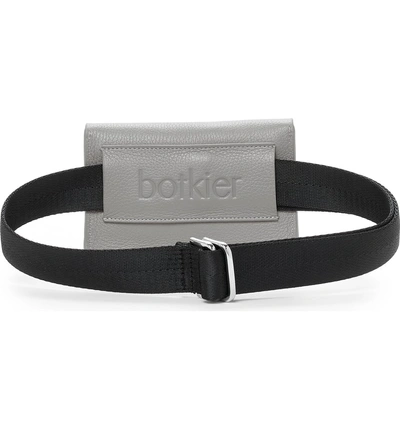 Botkier Vivi Calfskin Leather Belt Bag Grey In Silver Grey ModeSens