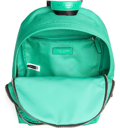 Shop Marc Jacobs Medium Trek Nylon Backpack - Green In Sage