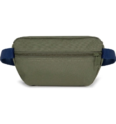 Shop Eastpak Springer Nylon Belt Bag In Khaki-blue