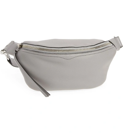 Rebecca Minkoff Bree Leather Belt Bag - Grey | Modesens