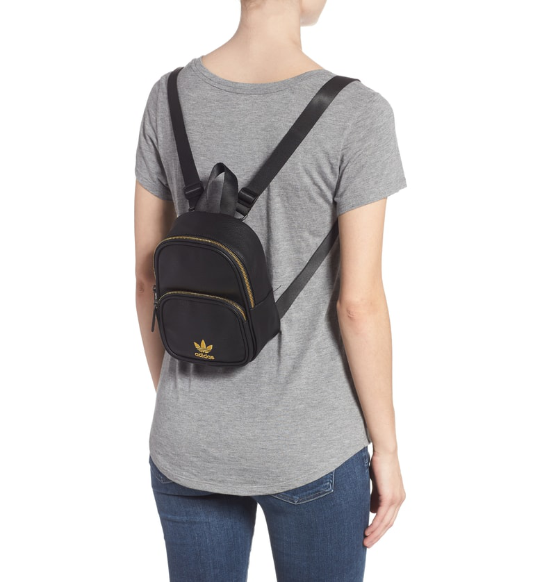 adidas originals mini leather backpack
