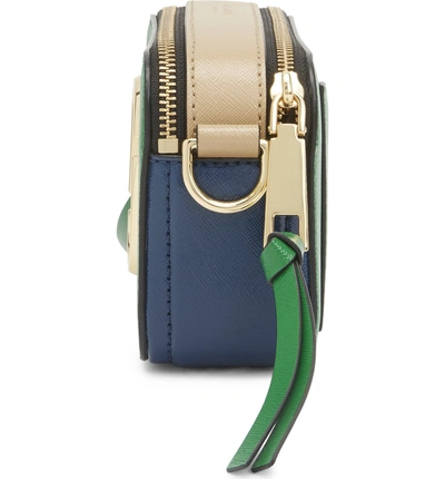 Shop Marc Jacobs Snapshot Crossbody Bag In Pepper Green Multi