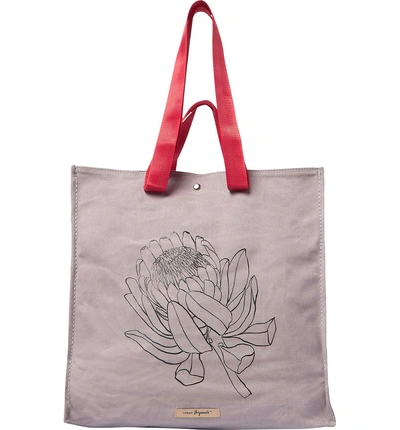 Shop Urban Originals Choose You Canvas Tote In Grey