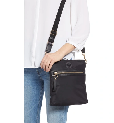 Tory Burch Tilda Nylon Swing Pack Crossbody In Black | ModeSens