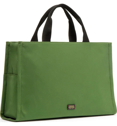 Shop Frances Valentine Kate Tribute Nylon Tote - Green In Grass