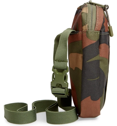 Shop Herschel Supply Co Cruz Crossbody Bag - Green In Woodland Camo