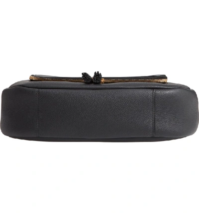 Shop Anya Hindmarch Maxi Vere Soft Satchel Shoulder Bag In Black