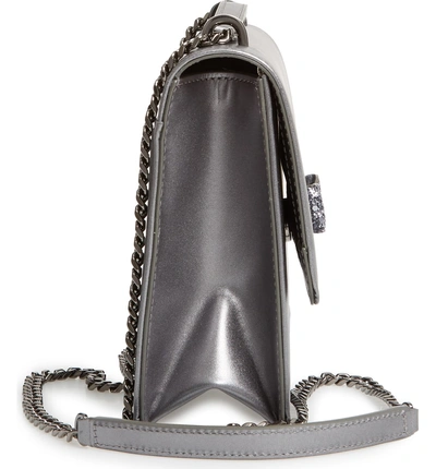 Shop Ted Baker Lilyiah Bow Convertible Crossbody Bag - Grey In Gunmetal