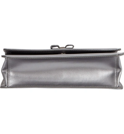 Shop Ted Baker Lilyiah Bow Convertible Crossbody Bag - Grey In Gunmetal
