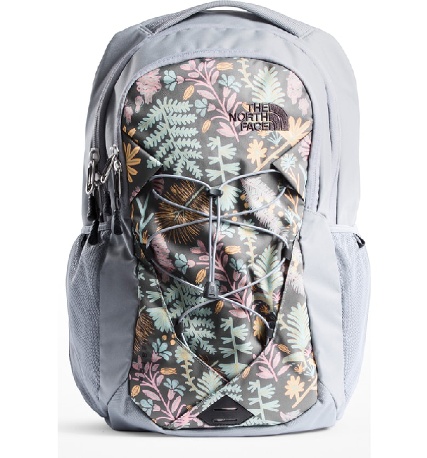 north face floral backpack