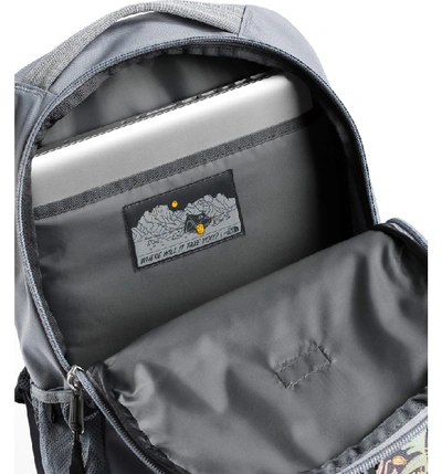 Shop The North Face 'jester' Backpack - Grey In Grey Floral Print/ Mid Grey